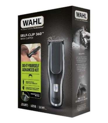 Wahl Self-Clip 360 Black, Silver Lithium-Ion (Li-Ion)
