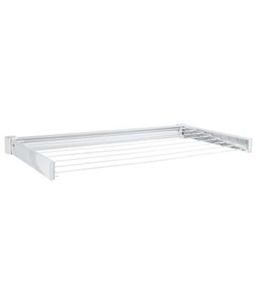 Leifheit 83305 laundry drying rack/line Wall-mounted rack White