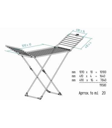 Wall-mounted Laundry Dryer Vileda Extra