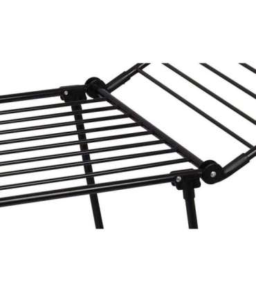 AMALFI foldable laundry drying rack, black