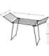 AMALFI foldable laundry drying rack, black