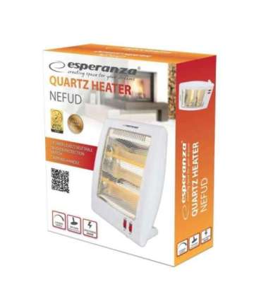 Esperanza EHH010 Electric quartz heater 400W/800W White