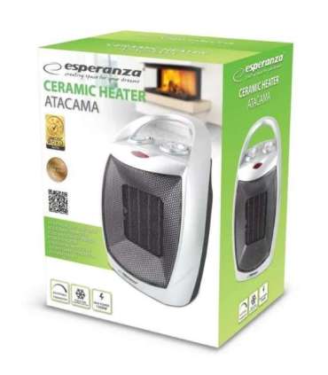 Esperanza EHH006 electric space heater Indoor Black 1500 W