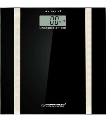 Esperanza EBS018K personal scale Rectangle Black Electronic personal scale