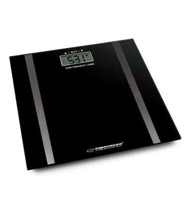 Esperanza EBS018K personal scale Rectangle Black Electronic personal scale