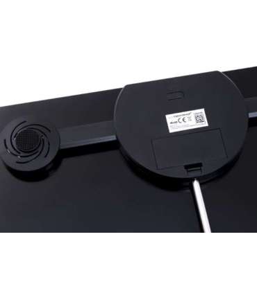 Esperanza EBS016K personal scale Electronic personal scale Square Black