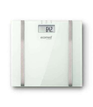 Ecomed BS-70E Rectangle White Electronic personal scale