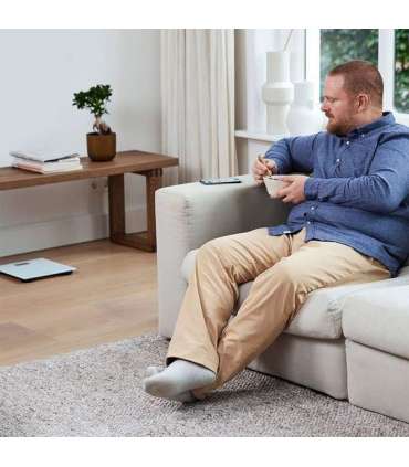 Omron HN300T2 Intelli IT Rectangle Grey Electronic personal scale