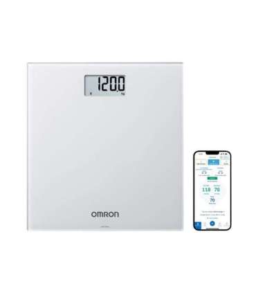 Omron HN300T2 Intelli IT Rectangle Grey Electronic personal scale
