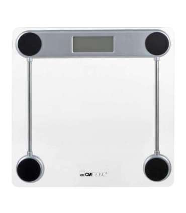 Clatronic PW 3368 Electronic Personal Scale (Transparent/Silver)