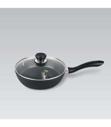 Maestro MR-1205-28 Frying pan with lid, 28 cm, black