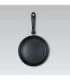 Maestro MR-1205-28 Frying pan with lid, 28 cm, black