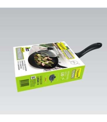 Maestro MR-1205-28 Frying pan with lid, 28 cm, black