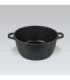 Maestro MR-4616C Pot with lid 16 cm 1 l Black