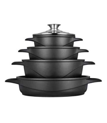Smile MGK-17 soup pot Black Aluminium