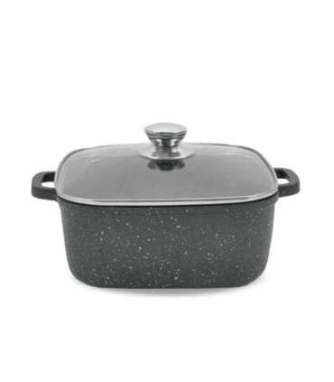 Maestro MR-2828 Pot with lid 28 cm 8 l Black