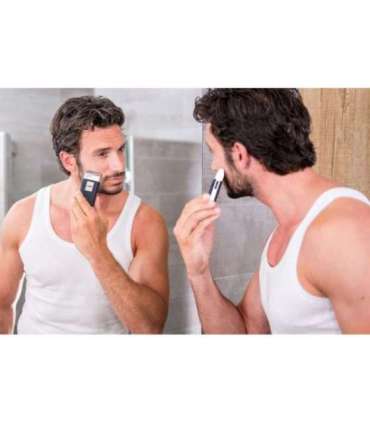 Wahl 3615-1016 men's shaver Foil shaver Trimmer Black, Silver