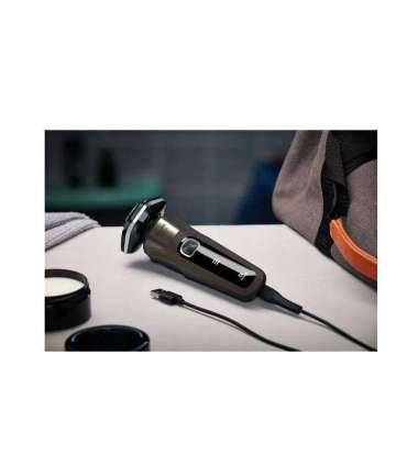 Men's electric shaver, brown + case, Philips 5000 series S5886/38