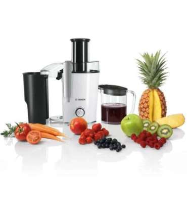 Bosch MES25A0 juice maker Centrifugal juicer 700 W Black, White
