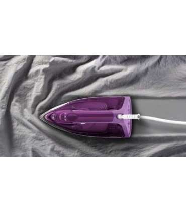 Tefal FV2836 Dry & Steam iron Ceramic soleplate 2400 W Purple, White