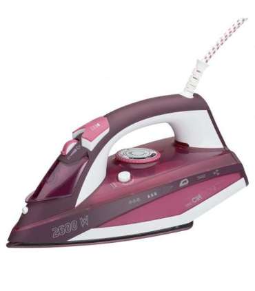 Clatronic DB 3705 Steam iron Ceramic soleplate 2600 W Rose