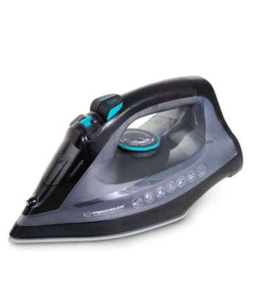 Esperanza EHI010 Steam iron Ceramic soleplate Grey, Black 2600 W
