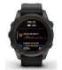Garmin fēnix 7S Pro 3.05 cm (1.2") MIP 42 mm Digital 240 x 240 pixels Touchscreen Black Wi-Fi GPS (satellite)