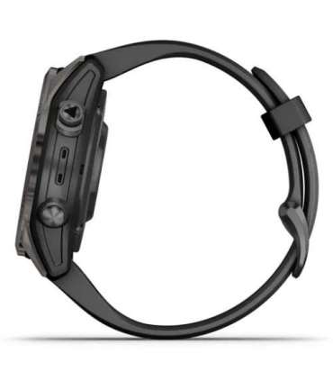 Garmin fēnix 7S Pro 3.05 cm (1.2") MIP 42 mm Digital 240 x 240 pixels Touchscreen Black Wi-Fi GPS (satellite)
