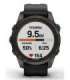 Garmin fēnix 7S Pro 3.05 cm (1.2") MIP 42 mm Digital 240 x 240 pixels Touchscreen Black Wi-Fi GPS (satellite)
