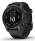 Garmin fēnix 7S Pro 3.05 cm (1.2") MIP 42 mm Digital 240 x 240 pixels Touchscreen Black Wi-Fi GPS (satellite)