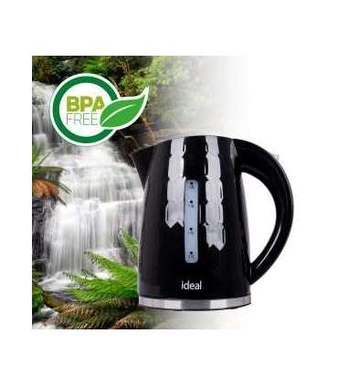 IDEAL Kettle 1.8 l, power 1500 W, glossy black