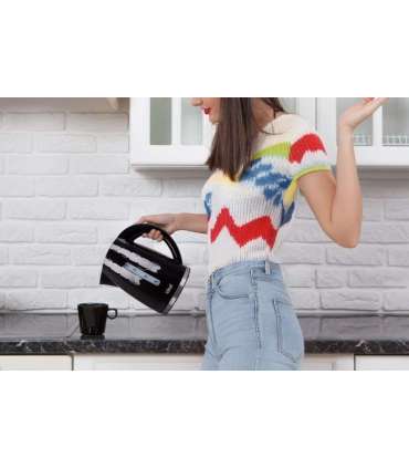 IDEAL Kettle 1.8 l, power 1500 W, glossy black