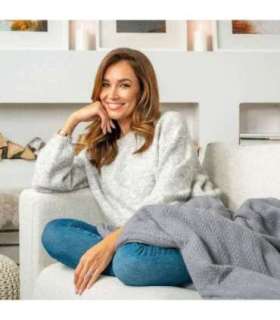 Medisana HB 680 Electric blanket 120 W Grey Plush