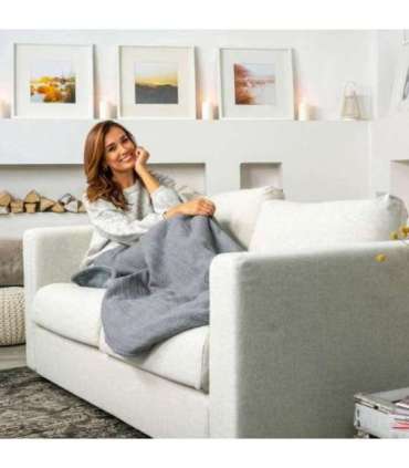 Medisana HB 680 Electric blanket 120 W Grey Plush