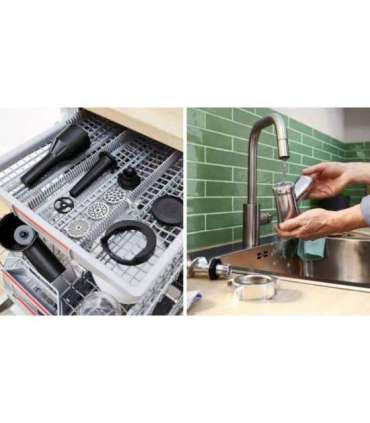 Bosch Serie 4 MFWS420W mincer 1900 W White, Black