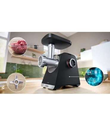 Bosch Serie 6 MFWS650B mincer 500 W Black, Silver