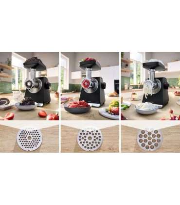 Bosch Serie 6 MFWS650B mincer 500 W Black, Silver