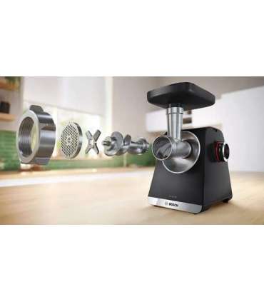 Bosch Serie 6 MFWS650B mincer 500 W Black, Silver