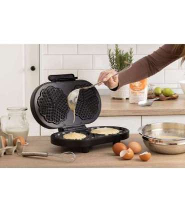 Waffle maker GORENJE WM1200B black, 1200 W