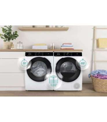 Gorenje DPNA92WIFI tumble dryer Freestanding Front-load 9 kg A++ Black, White