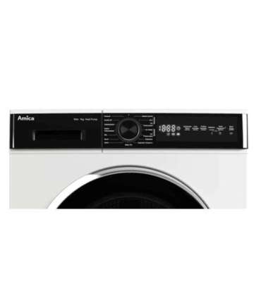 Amica AD3S72LHB (E) Front-loading dryer white, black