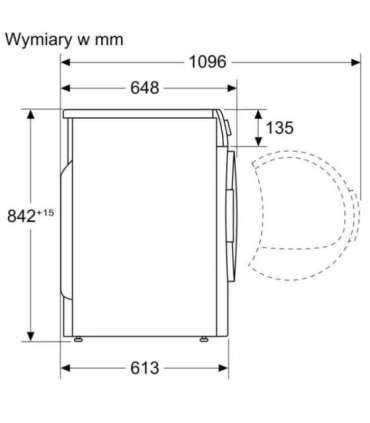 Laundry dryer Bosch WQG233DNPL