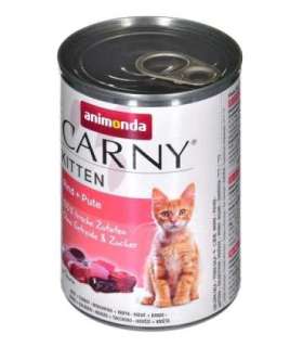 ANIMONDA Carny Kitten Beef Turkey - wet cat food - 400 g