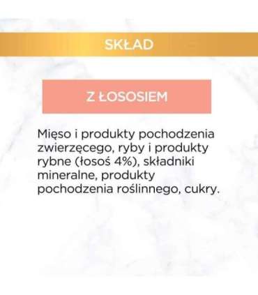 PURINA Gourmet Gold Mousse with salmon - wet cat food - 85g