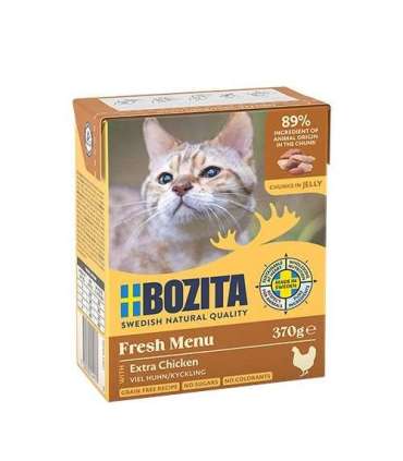 BOZITA Chicken in Jelly - Wet Cat Food - 370 g