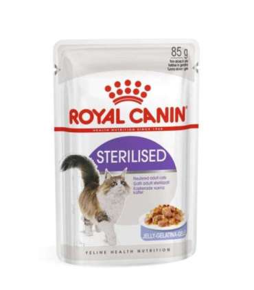 ROYAL CANIN FHN Sterilised in sauce - wet food for adult cats - 12x85g