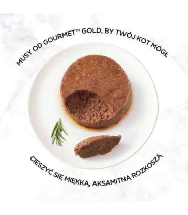 GOURMET Gold Beef - wet cat food - 85g