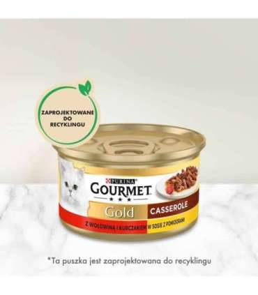 GOURMET GOLD - Casserole beef and chicken 85g