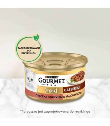 GOURMET GOLD - Casserole duck and turkey 85g