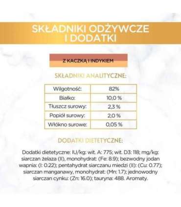 GOURMET GOLD - Casserole duck and turkey 85g